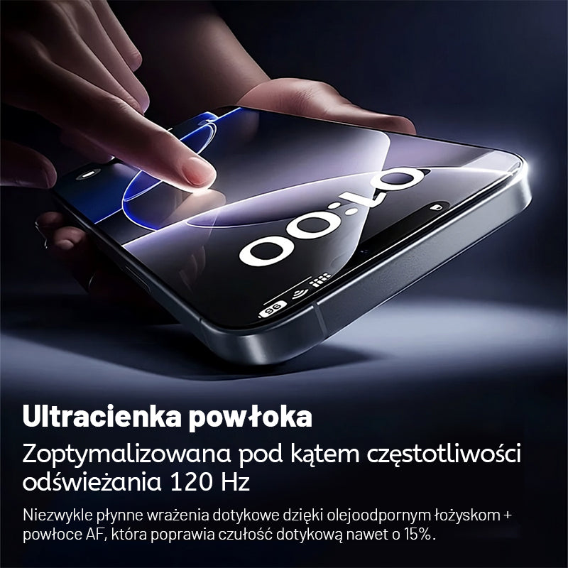 MAGIC JONE Niewidzialna osłona ekranu iPhone 17 – ulepszony model 2025