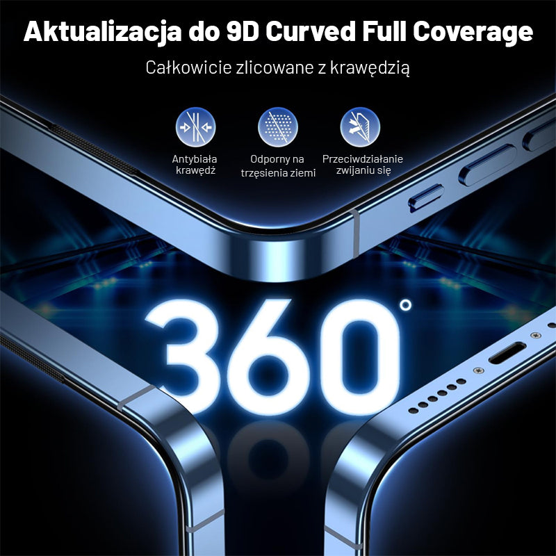 MAGIC JONE Niewidoczna osłona ekranu iPhone'a Ⅲ – bez wystąpienia i pęcherzyków powietrza