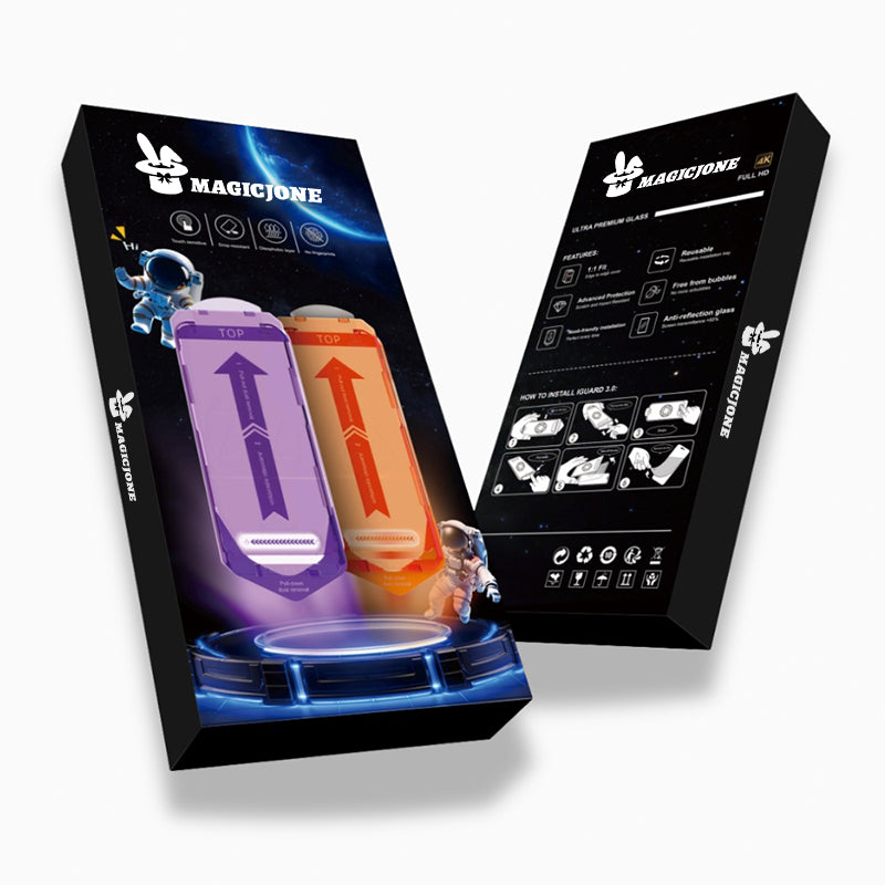 MAGIC JONE Niewidoczna osłona ekranu iPhone'a Ⅲ – bez wystąpienia i pęcherzyków powietrza