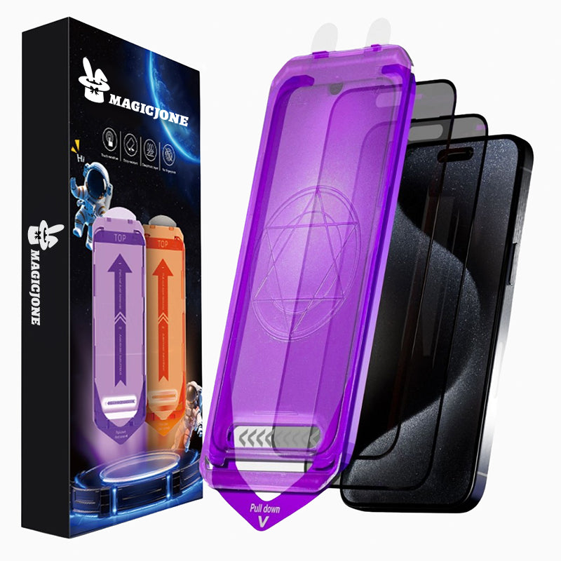 MAGIC JONE Niewidoczna osłona ekranu iPhone'a Ⅲ – bez wystąpienia i pęcherzyków powietrza