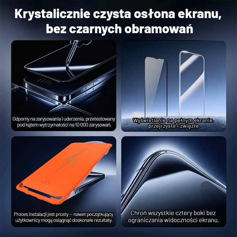 MAGIC JONE Niewidzialna osłona ekranu iPhone 17 – ulepszony model 2025